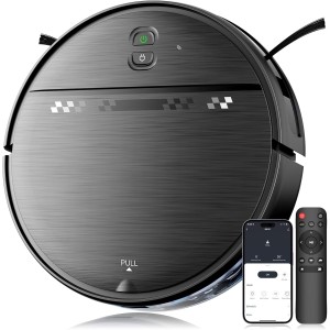 MANVN Robot Vacuum & Mop (Gray)